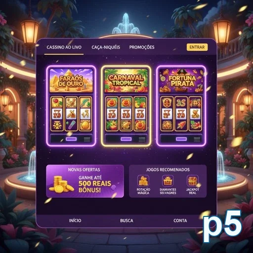 App p5 com acesso seguro e suporte rápido